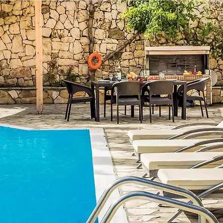 빌라 Magnificent Kastelios - 3 Bedrooms - Olga - Private Pool And Lovely Sea Views - Kefalonia
